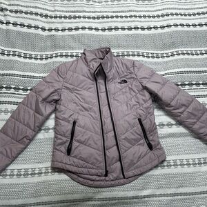 The North Face Gray Quilted Jacket